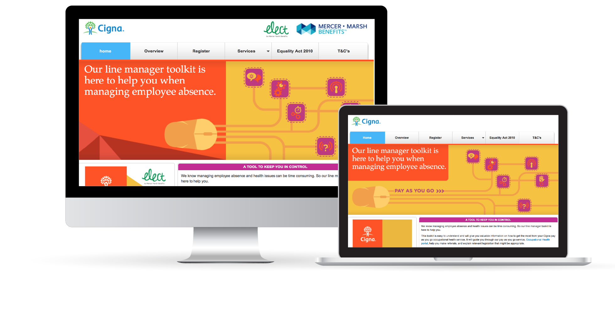cigna microsites image